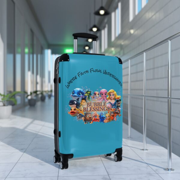 Bubble Blessings Kids Luggage - Colorful Travel Suitcase for Young Adventurers - Image 7