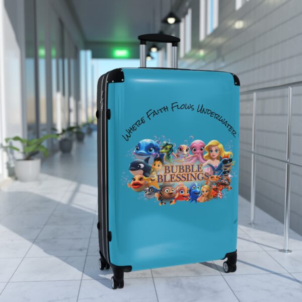 Bubble Blessings Kids Luggage - Colorful Travel Suitcase for Young Adventurers - Image 11