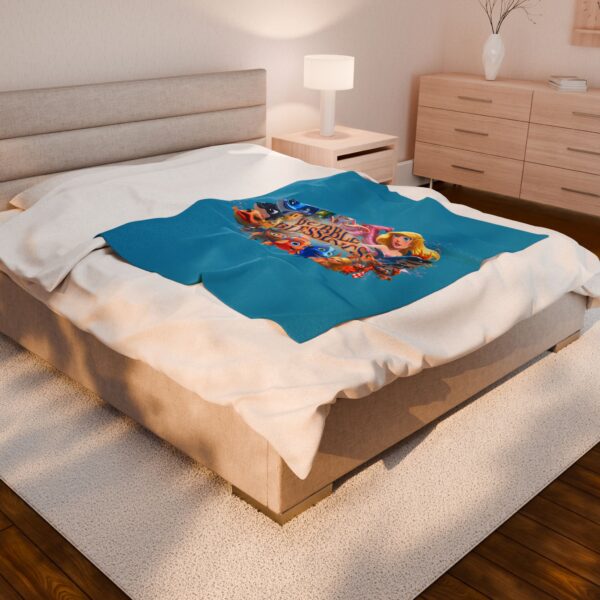 Bubble Blessings Velveteen Plush Blanket - Image 4