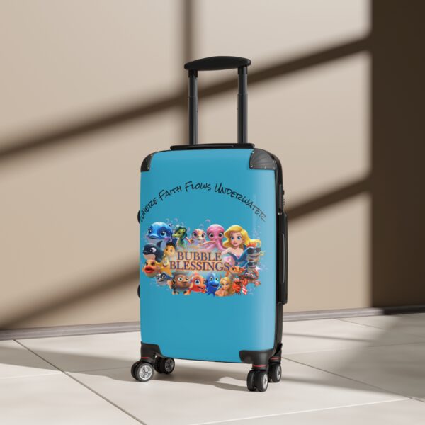 Bubble Blessings Kids Luggage - Colorful Travel Suitcase for Young Adventurers - Image 4