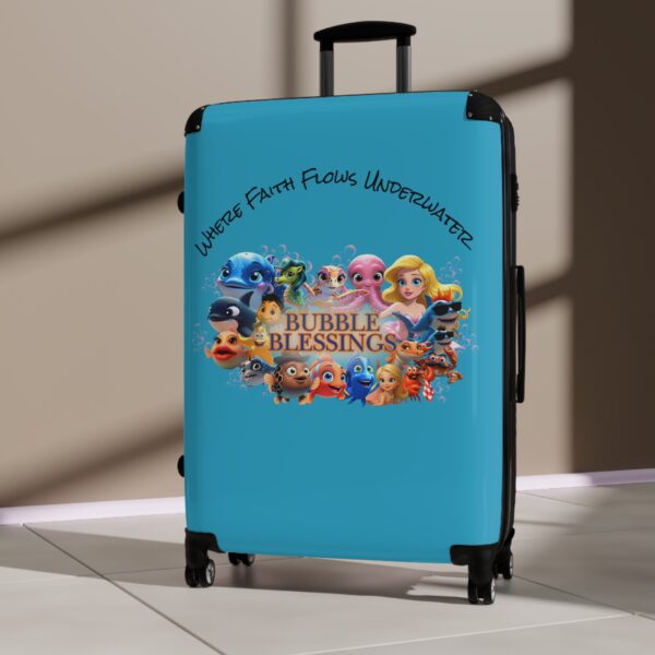Bubble Blessings Kids Luggage - Colorful Travel Suitcase for Young Adventurers - Image 12