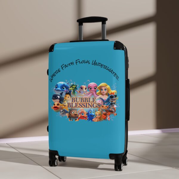 Bubble Blessings Kids Luggage - Colorful Travel Suitcase for Young Adventurers - Image 8