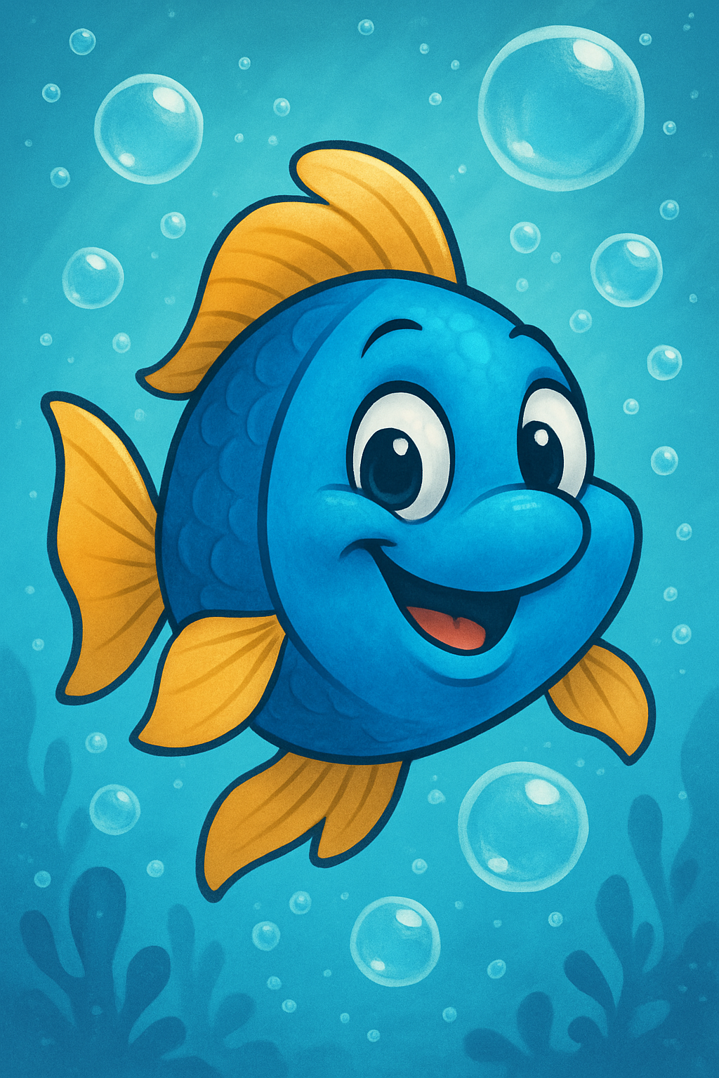 Blue Fish giving tips